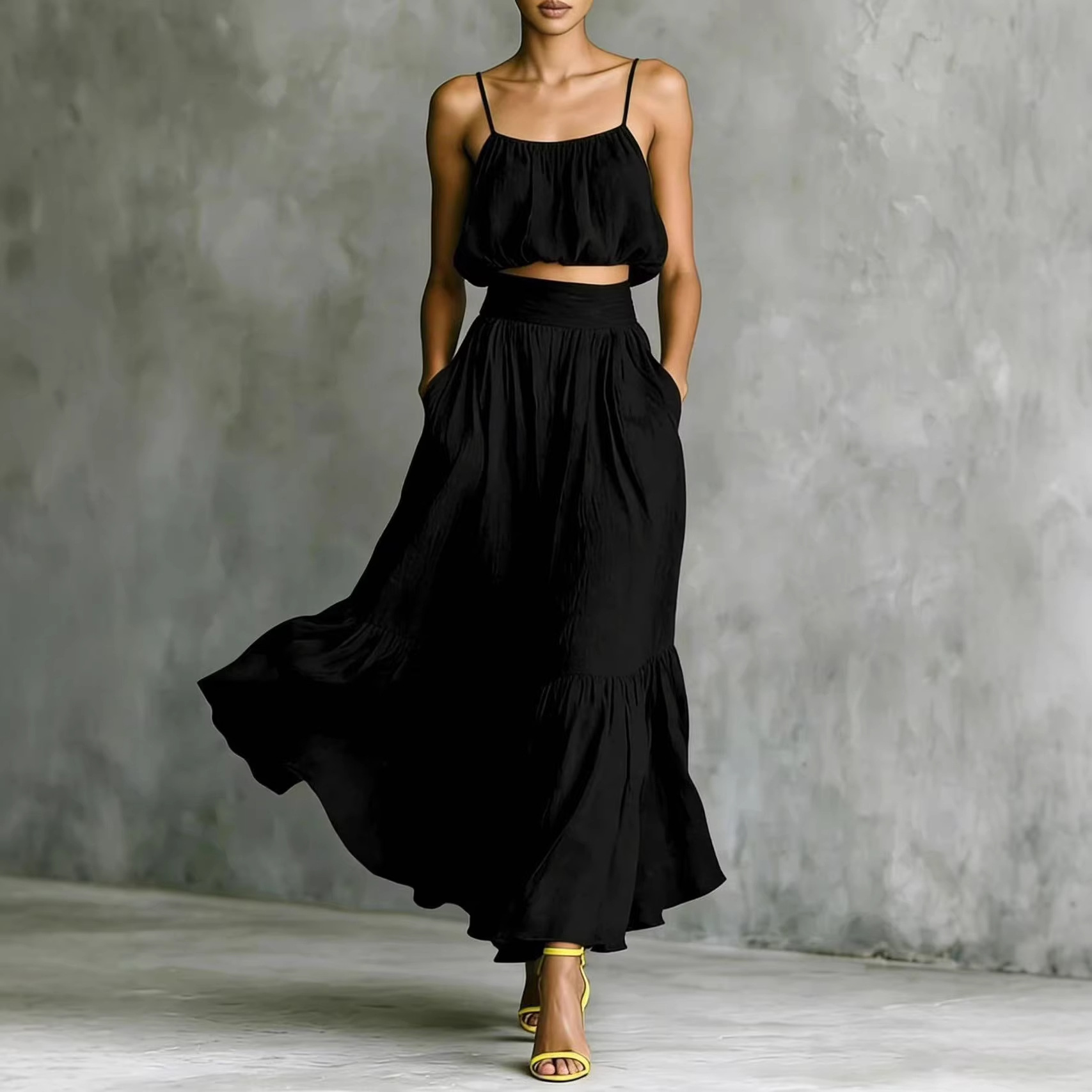 Kadınlar İçin Yazlık 2 Parça T - Boho Summer Beach Maxi Dress incelemesi ve fiyatı