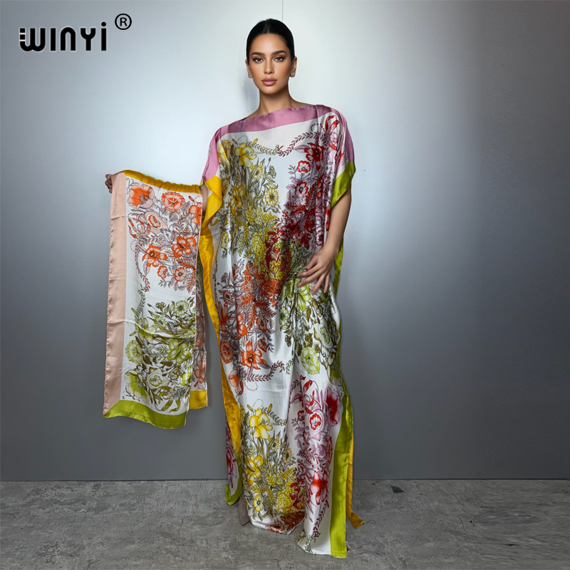 WINYI yazlık bohem afrika elbi - Boho Summer Beach Maxi Dress incelemesi ve fiyatı