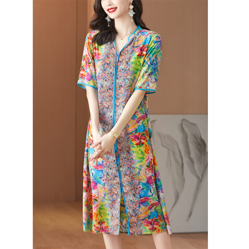 2024 yeni pembe çiçek dut ipek - French Vintage Floral Midi Dress incelemesi ve fiyatı