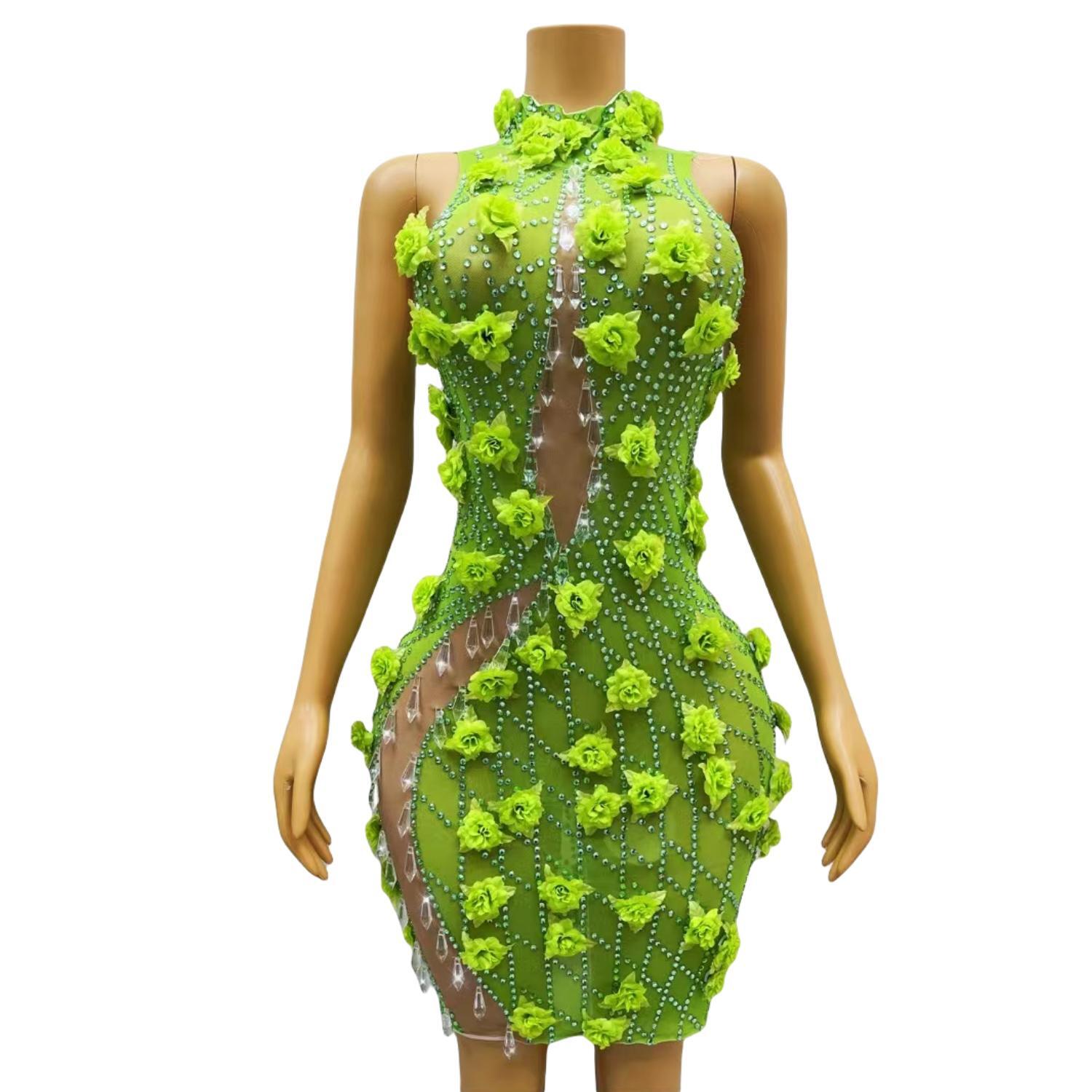 Şık Sparkly Kristaller Rhinest - Sparkly Rhinestone Club Party Dress incelemesi ve fiyatı