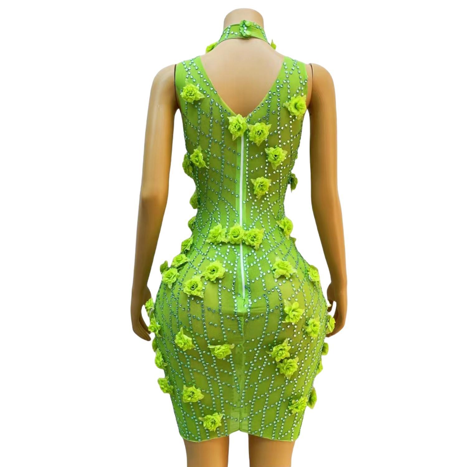 Şık Sparkly Kristaller Rhinest - Sparkly Rhinestone Club Party Dress incelemesi ve fiyatı