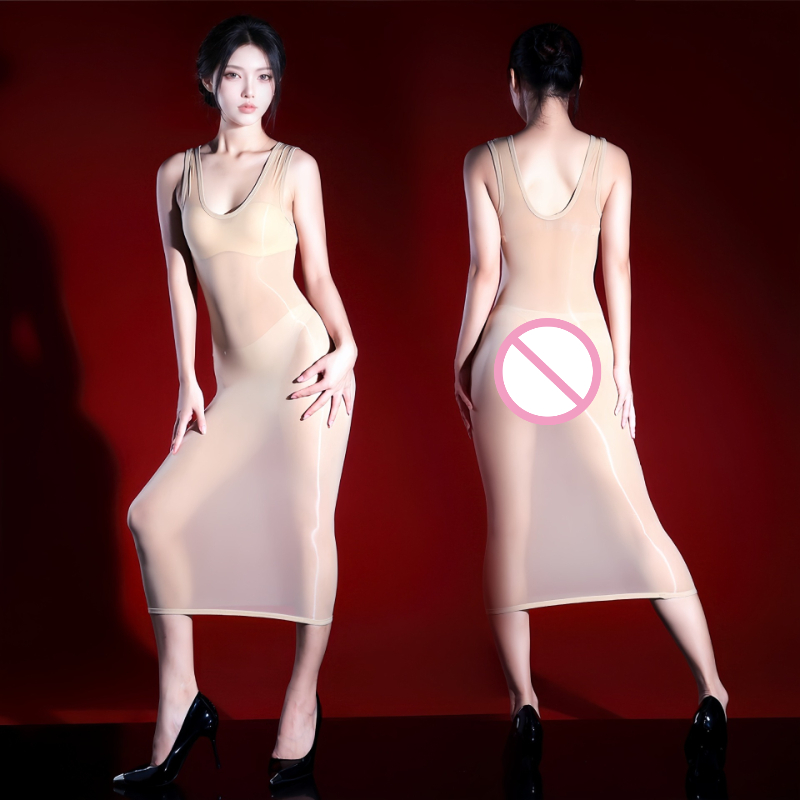 Kadın Seksi Elbise Kolsuz Yağl - Sexy Mesh Sheer Bodycon Dress incelemesi ve fiyatı